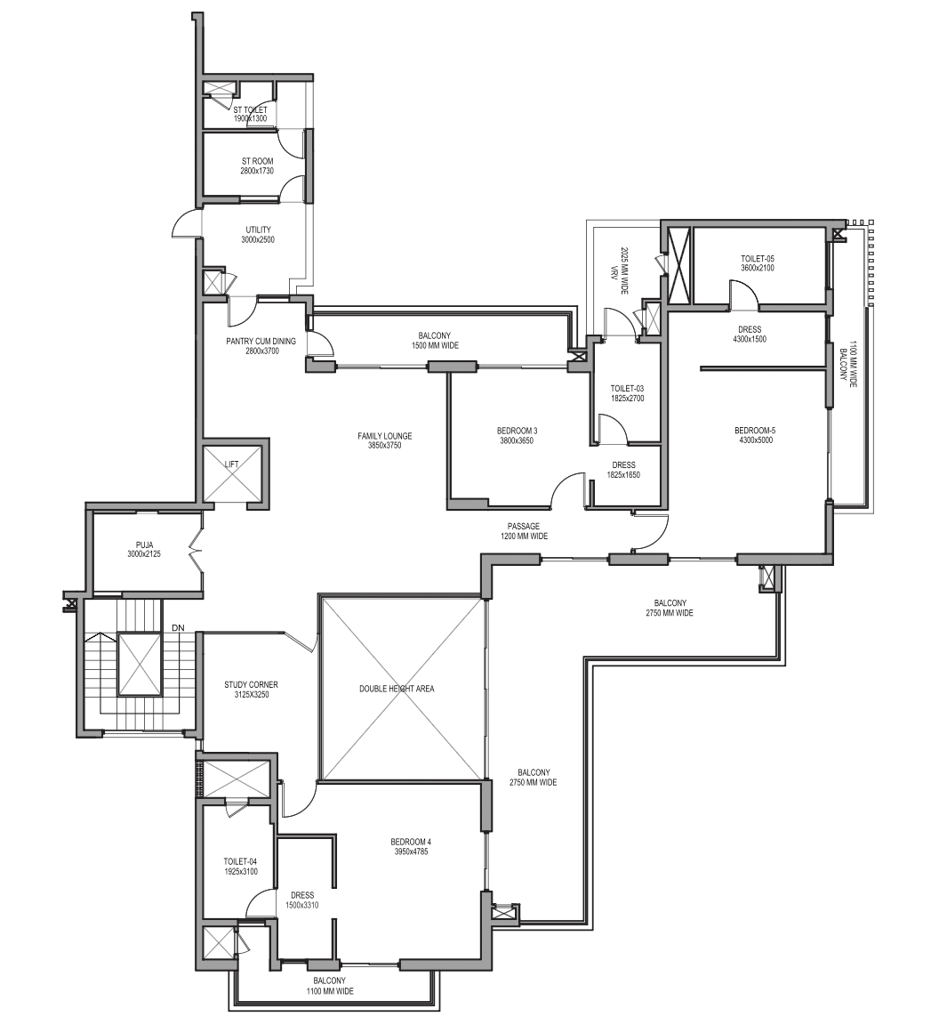 Townhouse 2 (Level 2) Tower 2/4